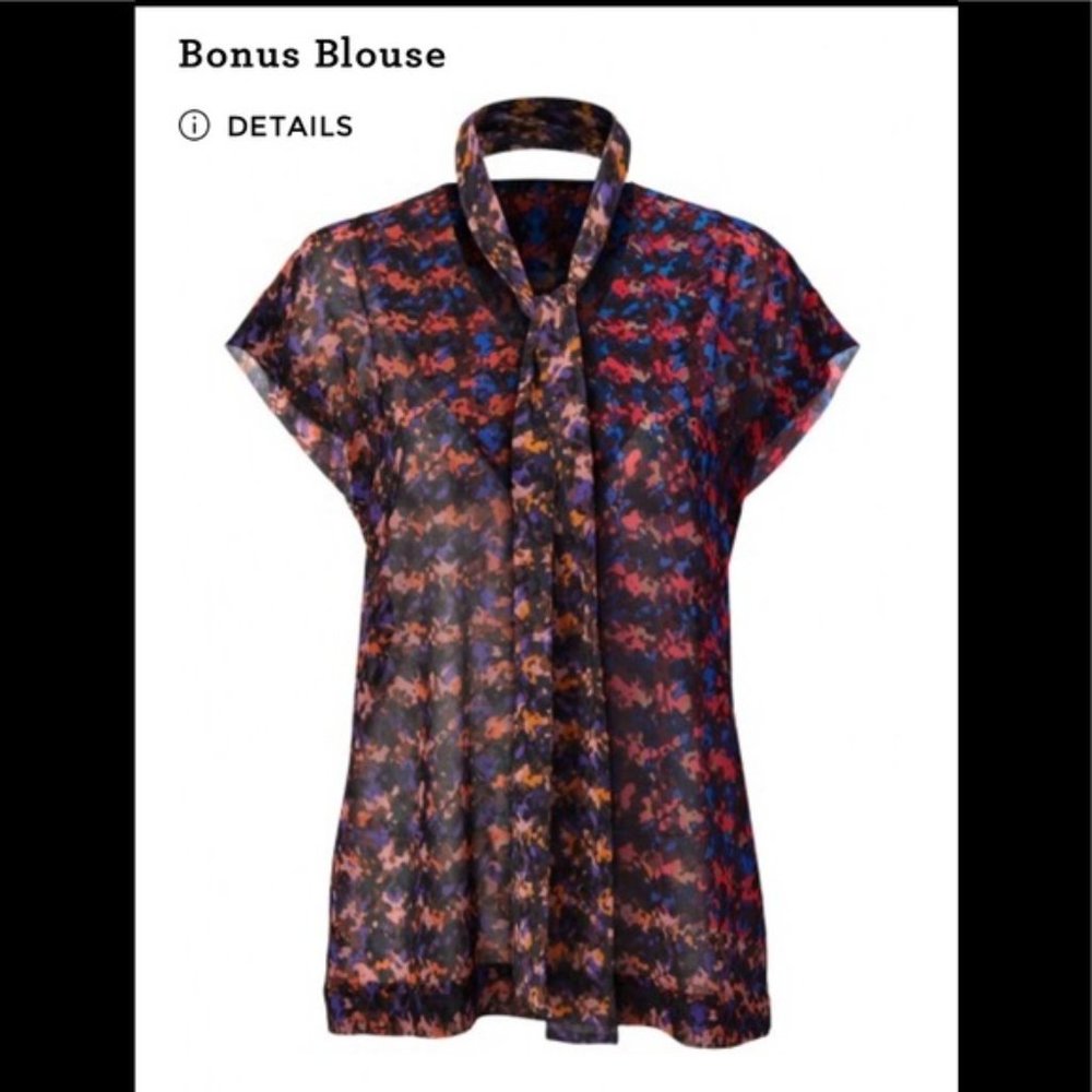 CAbi Multicolor Bonus Blouse